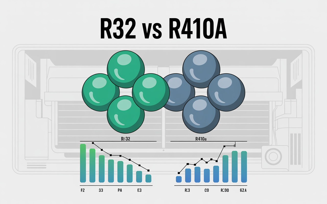 Gas Refrigeranti: R32 o R410A